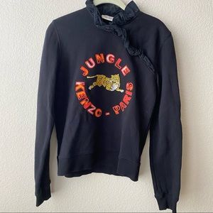 Kenzo x H&M womens Graphic Long Sleeve Sweatshirt Size Small